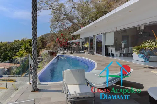 Cad Villa Vidal. Alberca Privada, Vista Al Mar, Bungaló Con Asador Y Jacuzzi