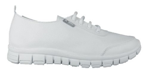 Zapato Tenis Blanco Piel Ultraligero Enfermer Dr Hosue 3017