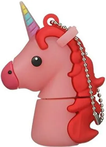 Tula Pink Hardware - Unidad Flash Usb De 16 Gb, Unicornio Ro