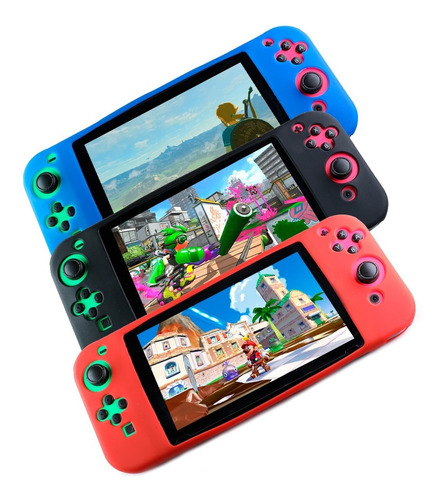 Funda Switch Silicon Protector Case Golpes Caidas Nintendo