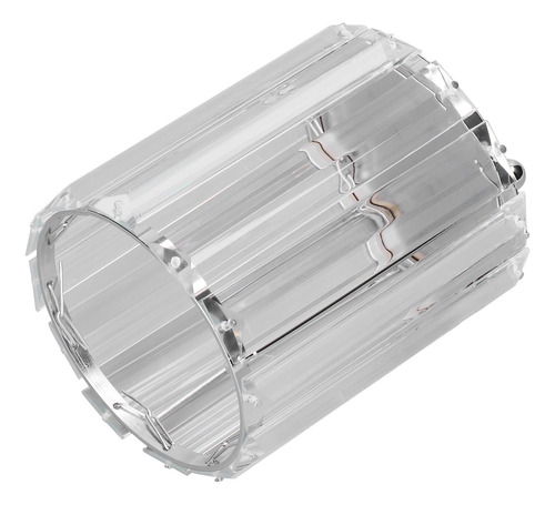 Porta-escovas Cosméticas De Vidro Transparente Redondo