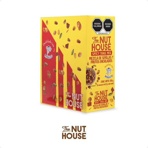 The Nut House - Mezcla Semillas Enchilado C/ Miguelito 25g