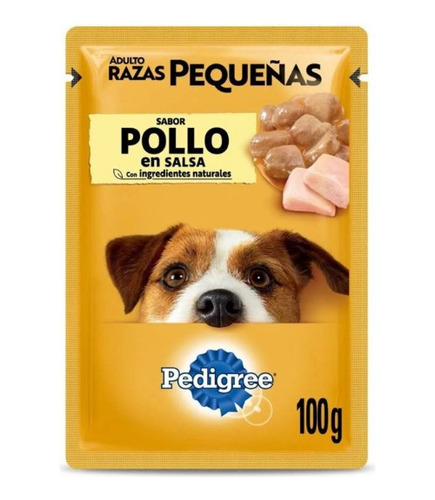 Sachet Pedigree  Raza Pequeña 12 Sachet Pollo 