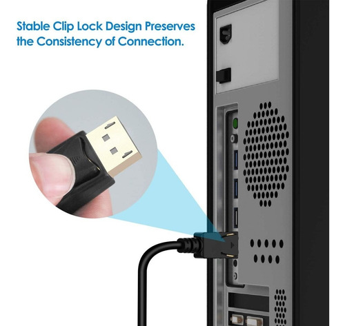 Displayport A Cable Convertidor Hdmi-ultra Hd