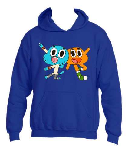 Poleron El Mundo De Gumball Adulto Unisex