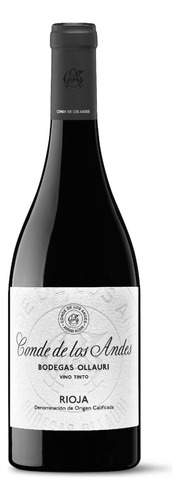 Vino Tinto 750 Ml Premium 6pzs Muriel Conde De Andes Rioja