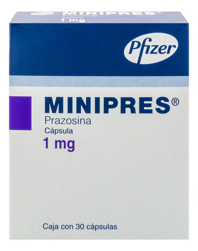 Minipres Cápsulas 1 Mg, 30 Cápsulas
