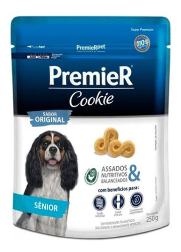 Cookie Cães Sênior Sabor Original Para Cães Idosos