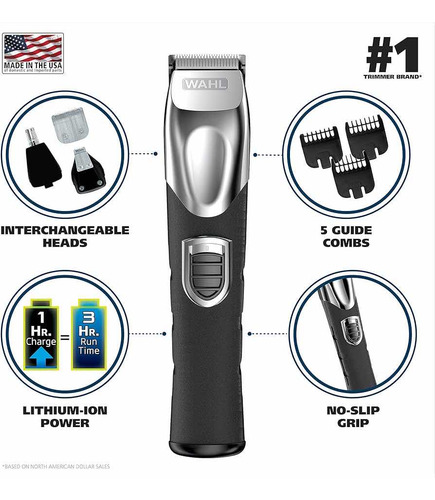 Wahl Beard Trimmer, Lithium Ion All-in-one Men's