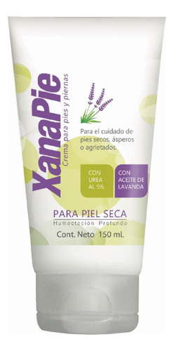 Crema De Pies Y Manos Xanapie Para Piel Seca 150 Ml