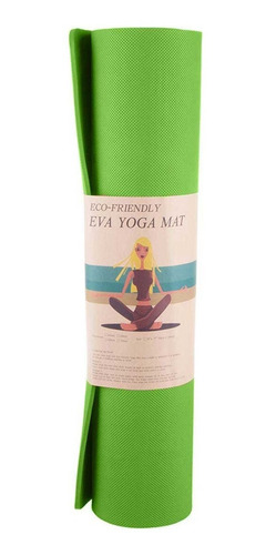 Yoga Mat Colchoneta Eco Friendly 6mm Reales