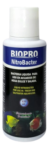 Biopro Bacteria Para Acuarios De Agua Dulce Y Salada 125 Ml