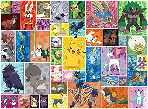 Pokemon Jigsaw Puzzle Eevee Evolutions 500 Piece Buffalo Games NEW