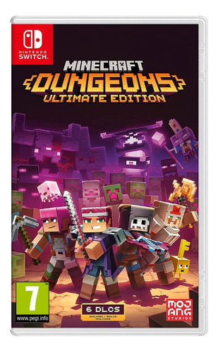 Minecraft Dungeons Ultimate Edition Nintendo Switch Fisico