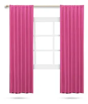 Comprar Cortinas Cortas Juego De 2 Cortinas Lisas Varios Colores