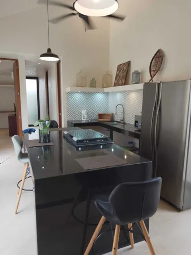 Casa Óox Equipada Y Amueblada, En Venta En Chicxulub Puerto