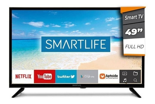 Tv Led 49 Smart Smartlife  Full Hd  Netflix Wi-fi 
