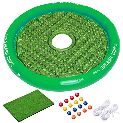 El Juego De Golf Flotante Splash Chip Incluye Un Objeti...