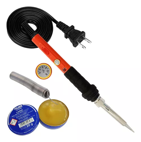 cautin para soldar soldador de 60w d estano estaño soldadura soldering iron  New