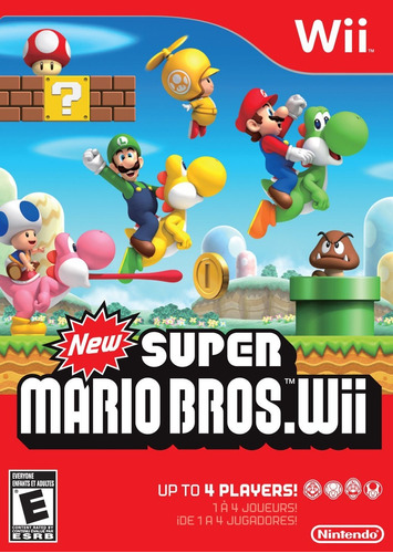 Videojuego New Super Mario Bros, Nintendo Wii 