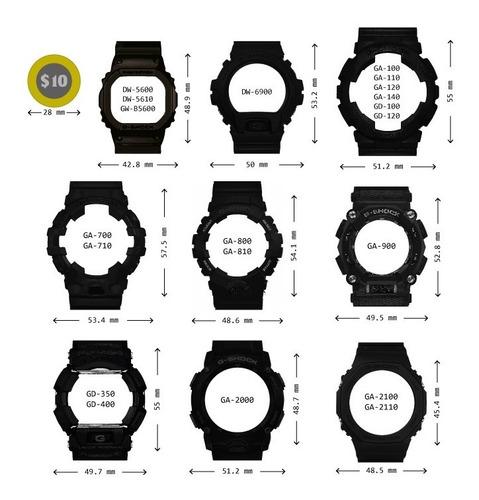 Imagen 6 de 7 de Reloj Casio G-shock Youth Ga-2110et-2acr