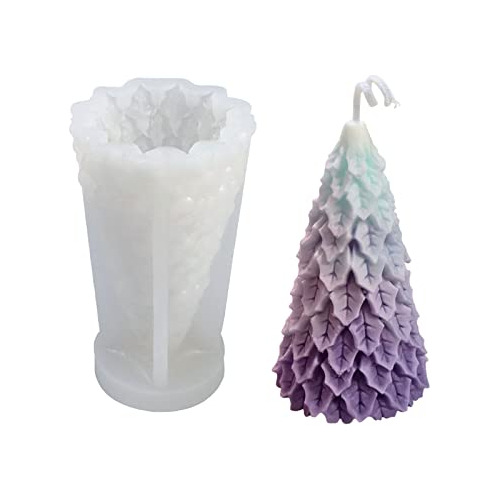 Yejahy Molde De Vela 3d Para Árbol De Navidad, Moldes De Res