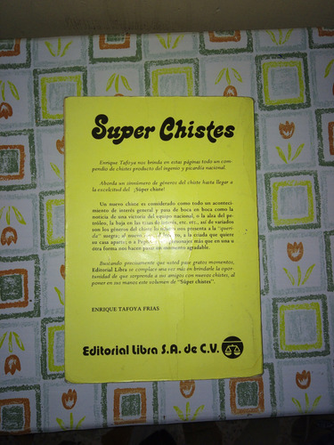 Librito: Super Chistes (Usado)