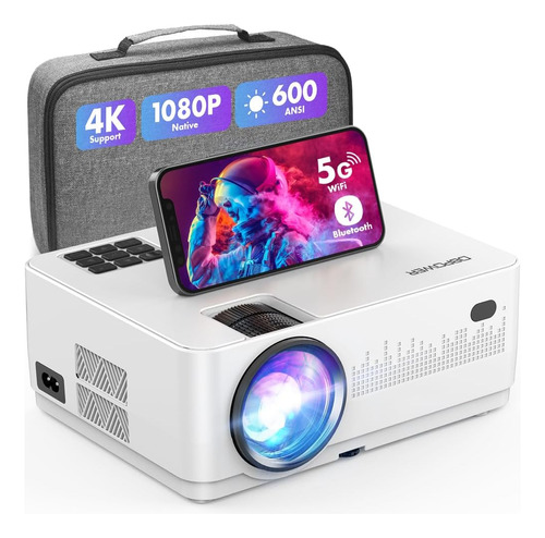 Proyector De Cine Al Aire Libre Con Wifi 5g Bluetooth 4k Com