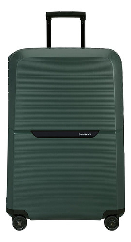 Mala Média Magnum Eco Samsonite Polipropileno Verde Lisa