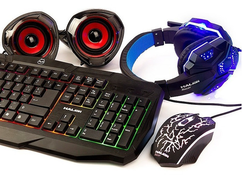 Combo Gamer Halion 5 En 1 Ha-830c Racer 99 7 17 6404