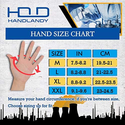 Luvas De Trabalho Masculinas Handlandy Com Tela Sensível Ao