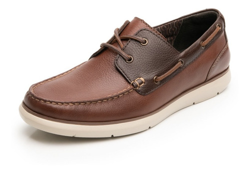 Imagen 2 de 6 de Calzado Zapato Flexi 403604 Tan Cafe Casual Vestir Oficina