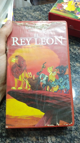 Rey León Vhs De Disney Original