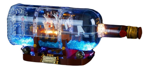 Geament Kit De Luces Led Para Lego Ship In A Bottle 21313