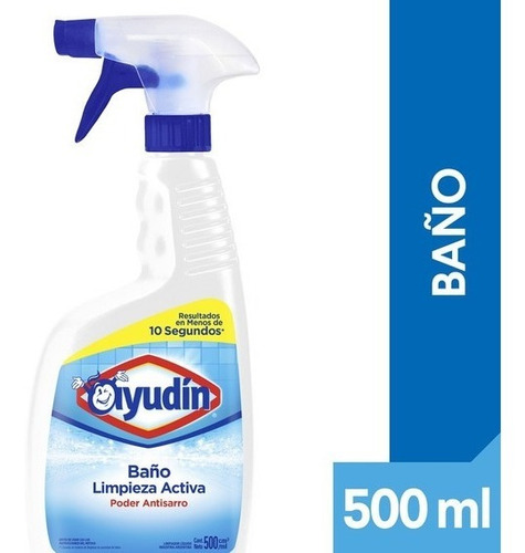 Limpiador Antisarro Baño Gatillo 500ml Ayudin