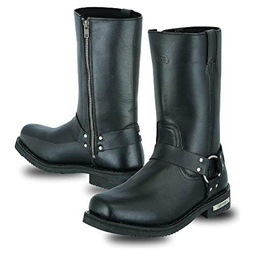 Botas Impermeables Hombre (9.5m, Negro)