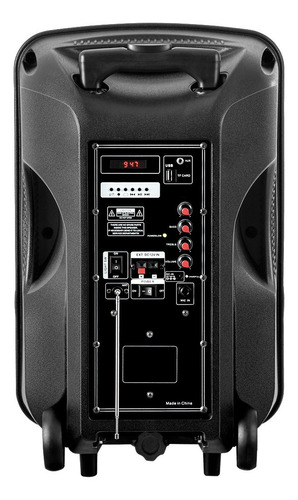 Imagem 3 de 3 de Alto-falante Lenoxx CA340 portátil com bluetooth preto 110V/220V