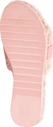 Pantufla Sandalias Peluche Felpa Suela Mujer Shosh 1018776