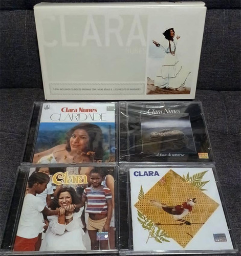 Clara Nunes - Clara - Box Raro Com 9 Cds Lacrados - Novos! (Usado)