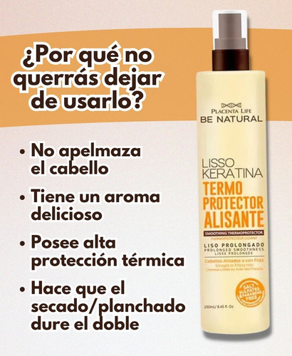 Termoprotector De Be Natural 