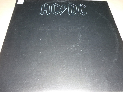 Ac/dc Back In Black Vinilo Vintage Americano Tapa Re Ggjjzz