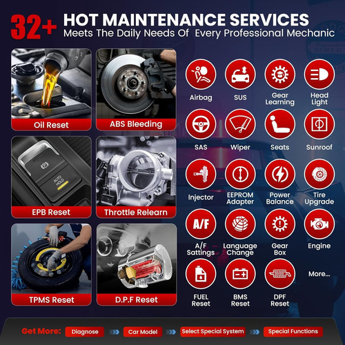 Escaner Automotriz Launch X431 Crp919e Lite Bidireccional 32