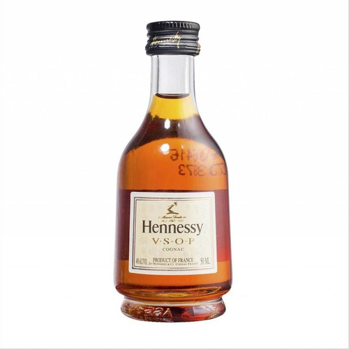 Caja De 120 Cognac Hennessy Vsop Mini 50 Ml