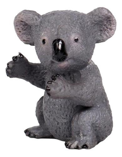 Figura De Koala De Simulación De Adorno De Bosque De Bebé