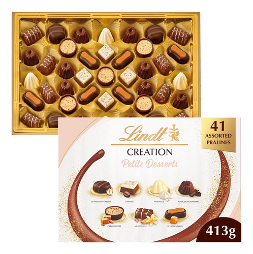 Chocolate Lindt Suizo Petit Desserts Creation 413 G 2 Packs