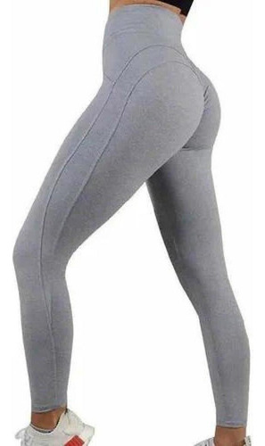 Leggins Deportivo Correr Cintura Alta Licra Gym Moda Sexy V