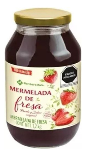 Mermelada De Fresa Member´s Mark 1.2kg Riquisima!