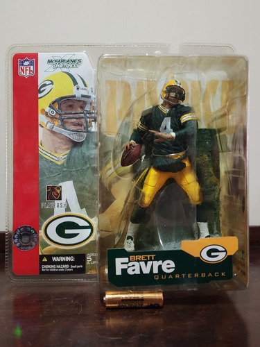 Mcfarlane Nfl Brett Favre Green Bay Packers Gg S04 2002 C