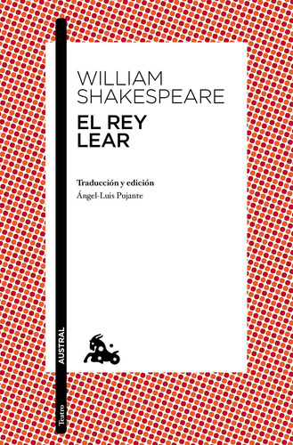 El rey Lear, de Shakespeare, William. Serie Clásica Editorial Austral México, tapa blanda en español, 2022