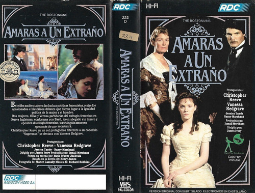 Amaras A Un Extraño Vhs Christopher Reeve Vanessa Redgrave